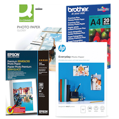 Paper Promo Image - Example Photo Paper Thumbnails